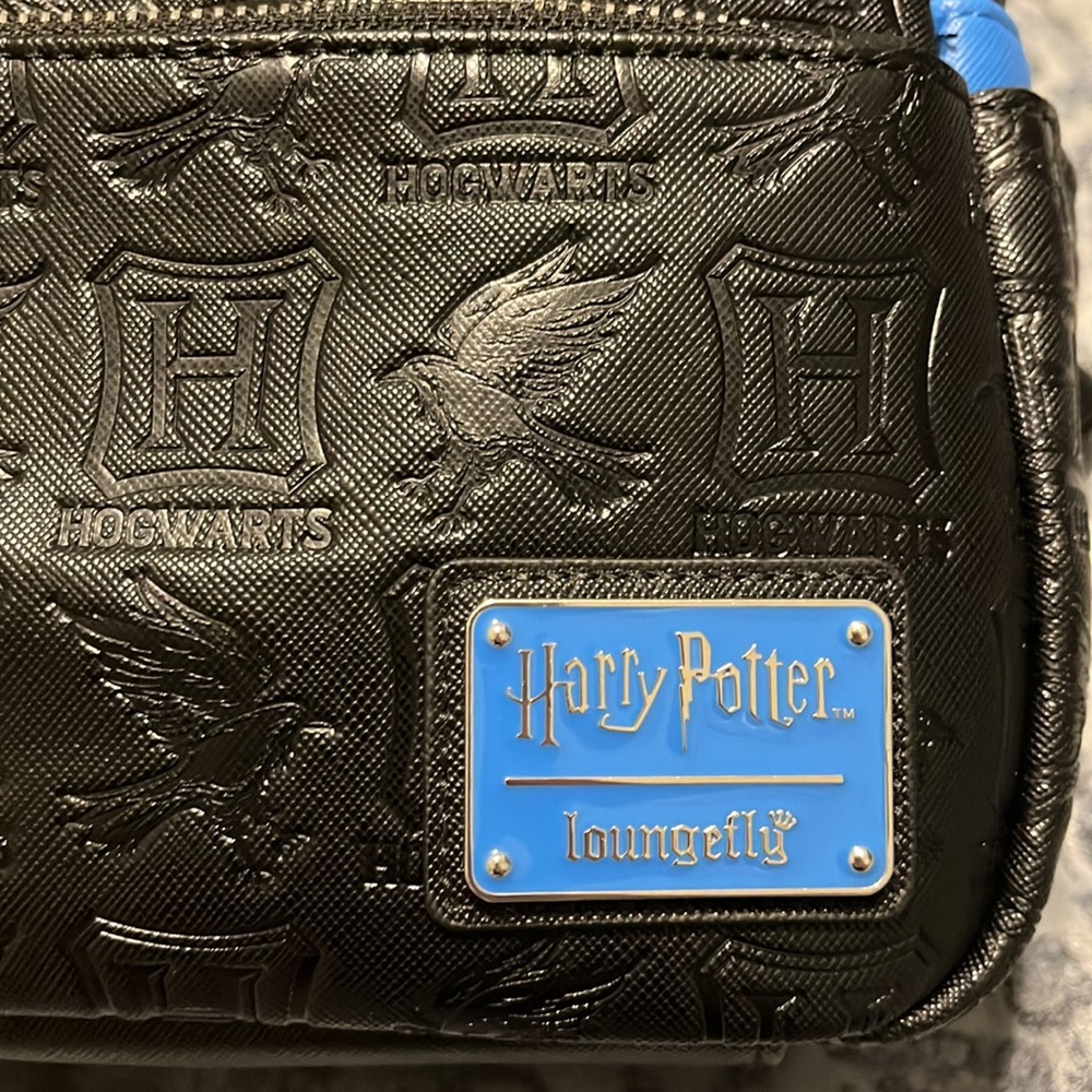 Loungefly Harry Potter Ravenclaw House Mini Backpack - Picture 4 of 6